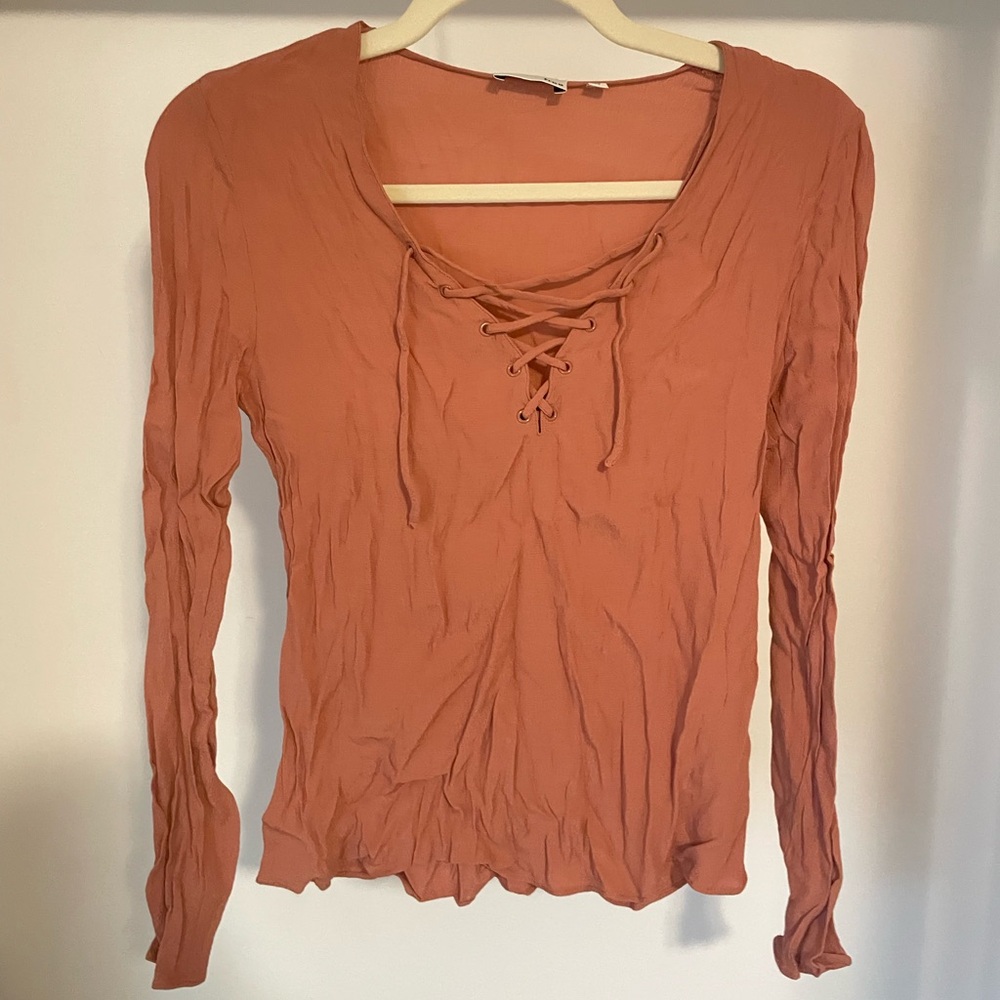 Aritzia Wilfred Free Lace Blouse